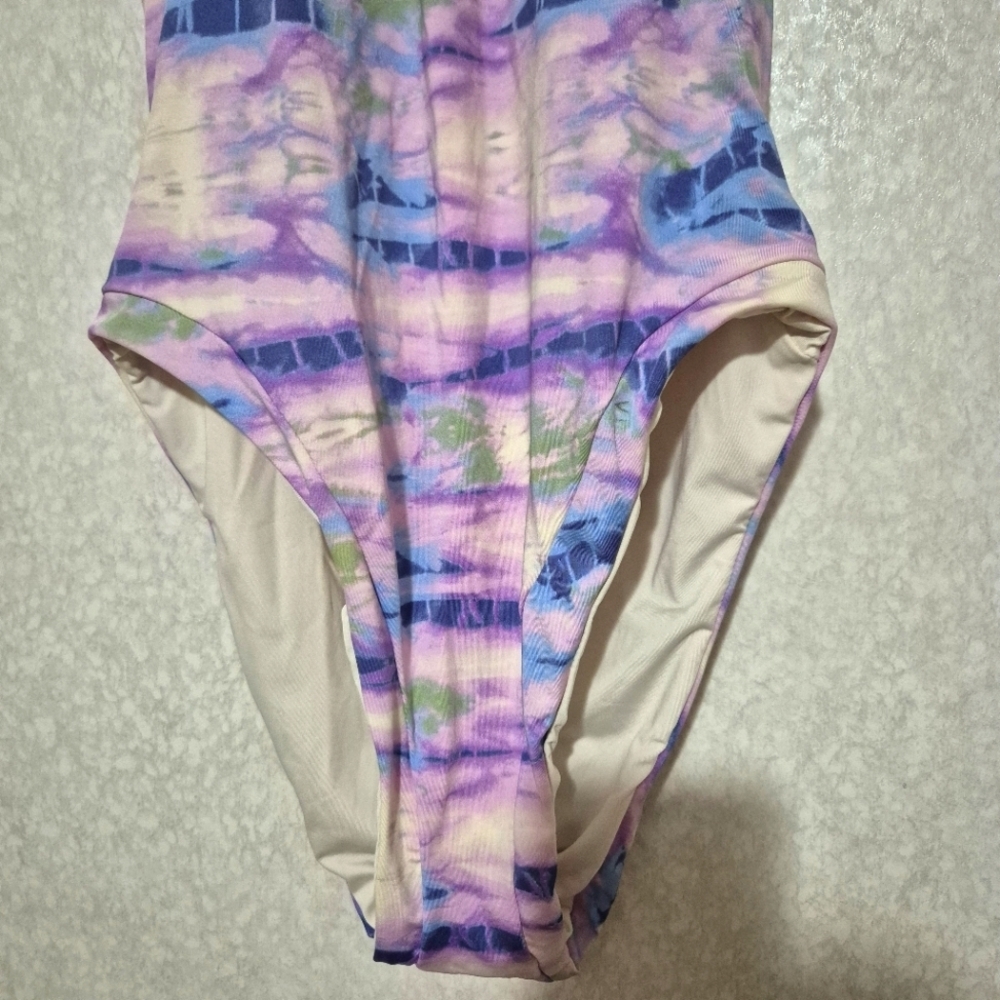 NEW...Isabella Rose Purple-blue Halter Swimsuit...SIZE:M - Picture 5 of 13